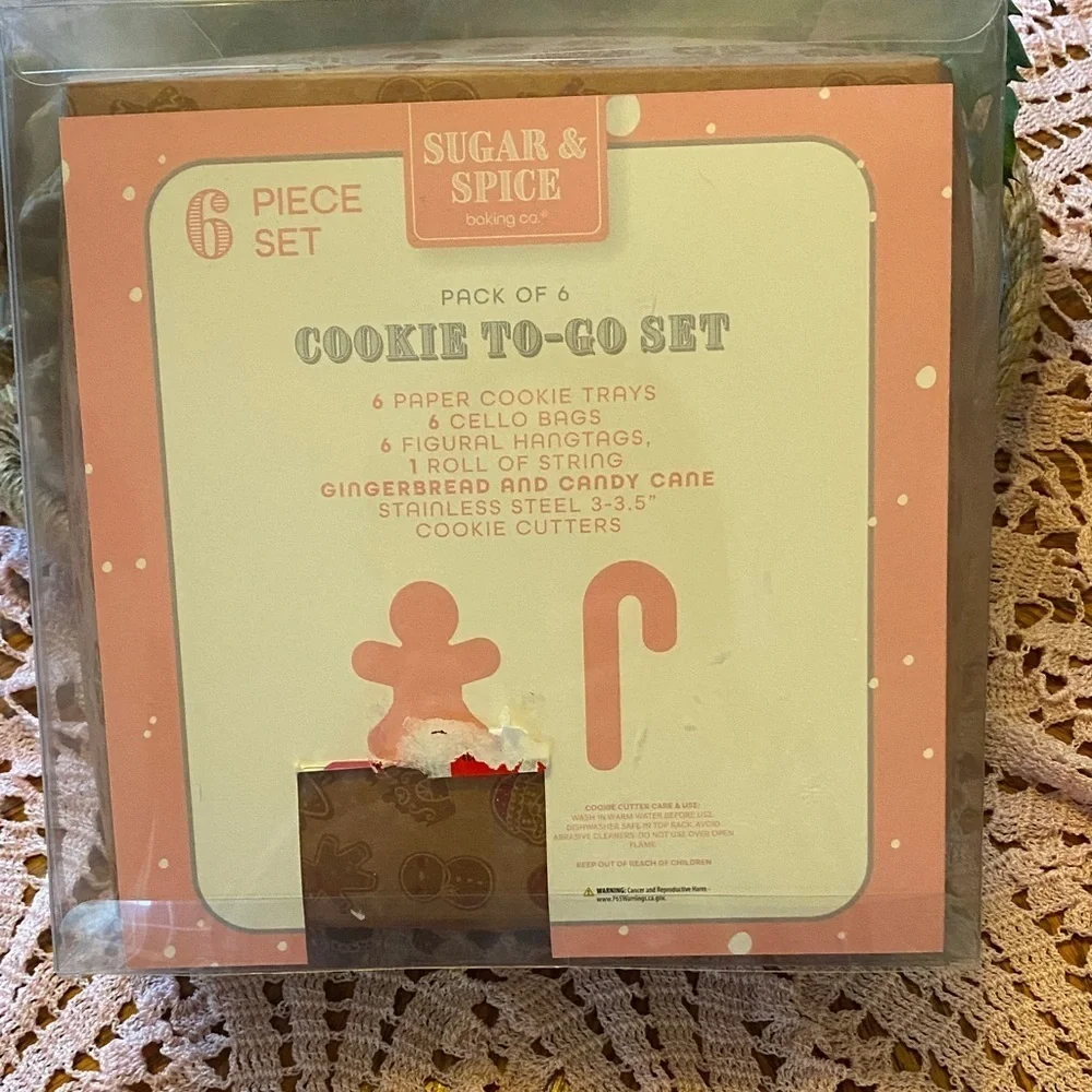 Sugar & Spice Cookie To-Go Set - Silver